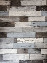 Full frame shot of wooden wall