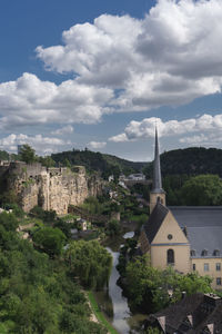 Buildings in town