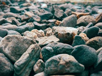 Full frame shot of stones