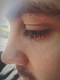 Close-up of human eye