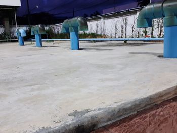 Man working on footpath