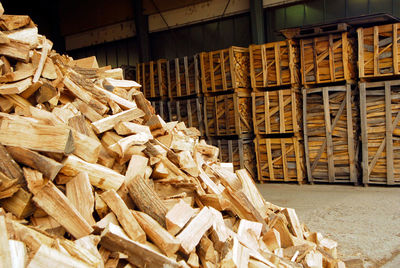 Stack of firewood