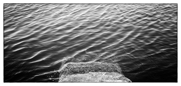 Full frame shot of rippled water