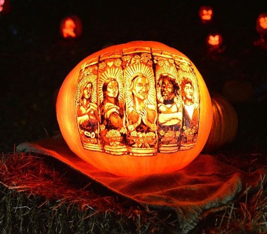 Orange is the New Black pumpkin at Rise of the jack - EyeEm - 웹
