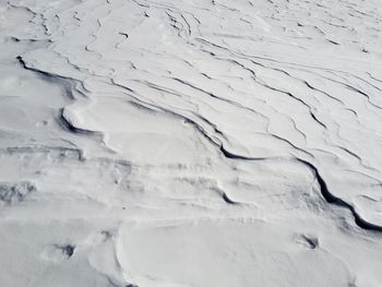 Full frame shot of snow