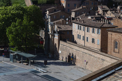 Urbino, city and world heritage site in the marche region of italy at sumemr
