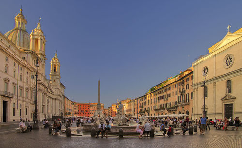 Buildings in city