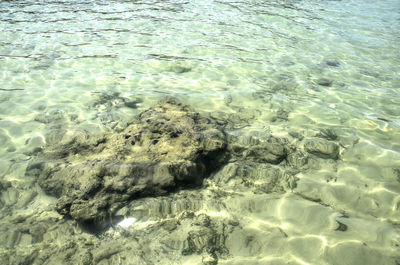 Full frame shot of sea water