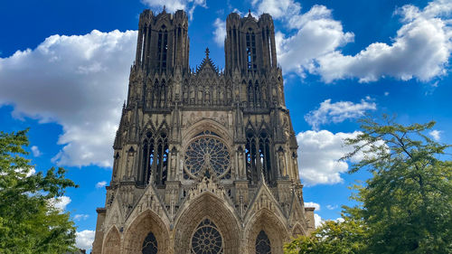 Low angle view of cathedral against sky