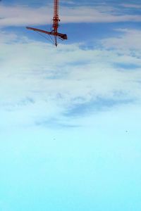 Low angle view of cloudy sky