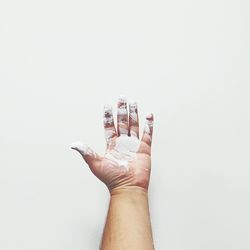 Close-up of woman in water