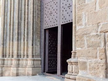 Facade of old building