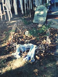 Garbage can on street