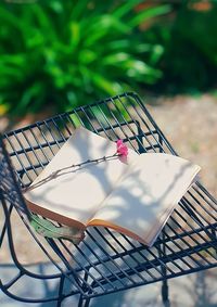 Book and flowers 