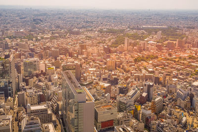 Aerial view of cityscape