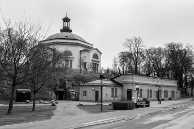 View of church against the sky