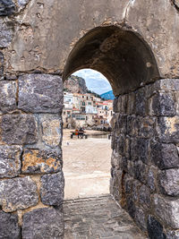 View of old building