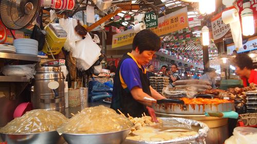 Woman working