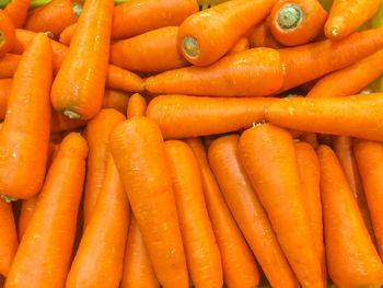 Full frame shot of vegetables at market stall