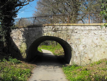 View of arch bridge