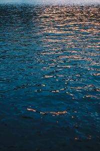 Full frame shot of rippled water