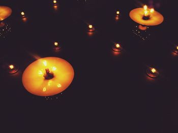 Light painting at night