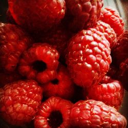 Full frame shot of strawberries