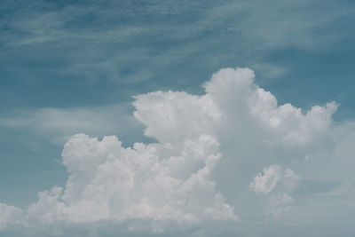 Low angle view of clouds in sky