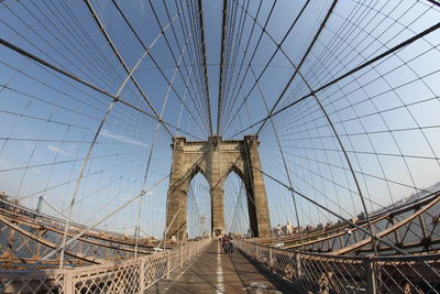 Bridge against sky