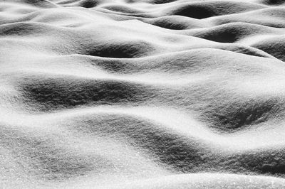 Full frame shot of snow