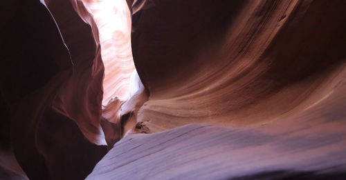 Close-up of rock formation