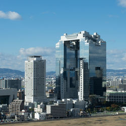 Skyscrapers in city