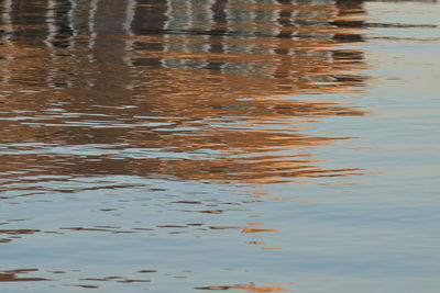 Close-up of rippled water in lake