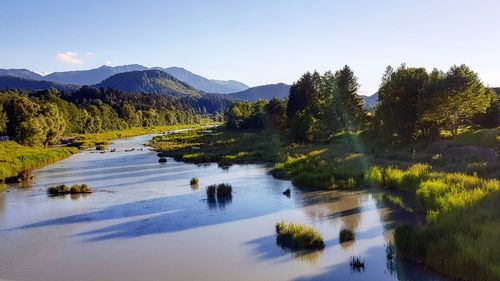 Magic sundown in carinthia 