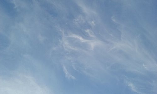 Low angle view of sky