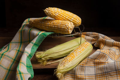 Close-up of corn