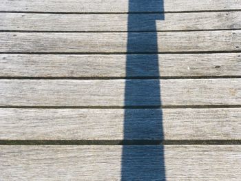 Full frame shot of boardwalk