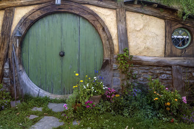 Entrance of old building