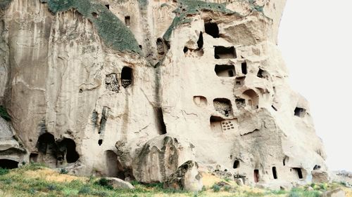 Low angle view of old ruin