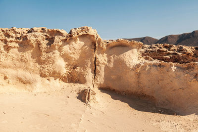 Panoramic view of desert