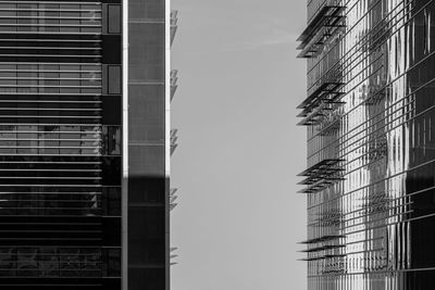 Low angle view of buildings against sky