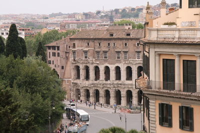 Buildings in city