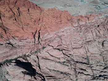 Full frame shot of rock formation