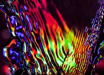 Abstract image of bubbles in sea