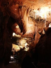 View of cave