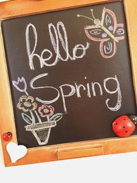 Close-up of text on paper