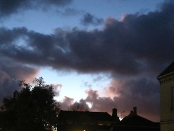 Houses against sky