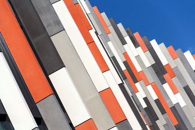 Low angle view of building against clear sky