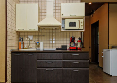 Interior of bathroom