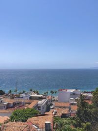 Views of the pacific coast in mexico 